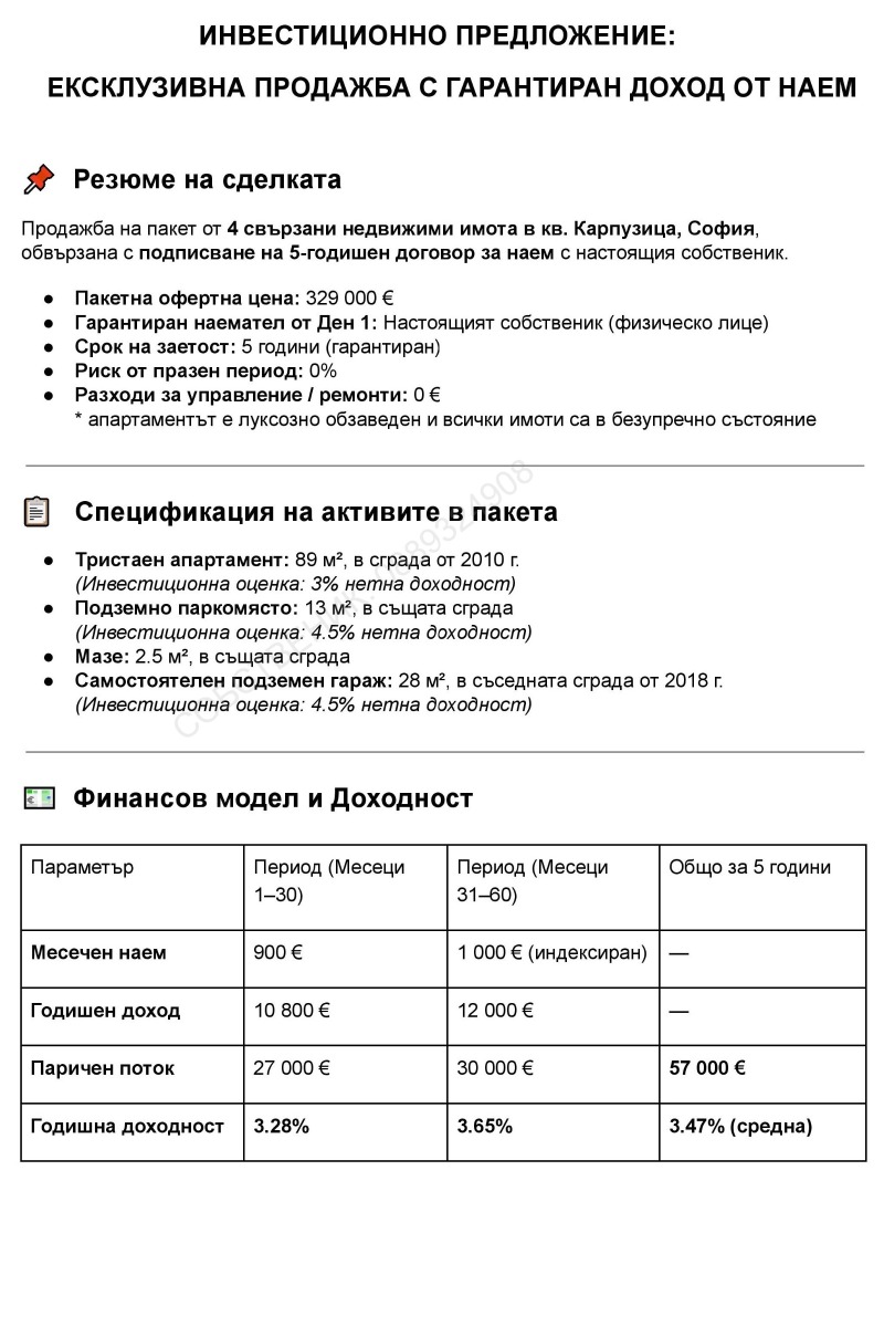 Продава 3-СТАЕН, град София, Карпузица • 249000 € • 12016820 1 — Holmes.bg Продава 3-СТАЕН, град София, Карпузица • 249000 € • 12016820 1