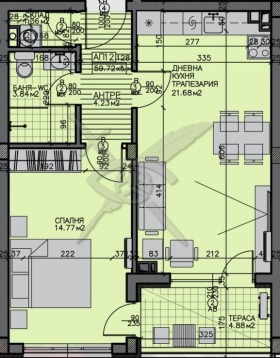 2-СТАЕН, 71 m2 - Holmes.bg 2-СТАЕН, 71 m2