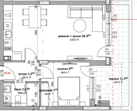2-СТАЕН, 76 m2 - Holmes.bg 2-СТАЕН, 76 m2