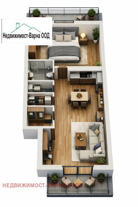 2-СТАЕН, 70 m2 - Holmes.bg 2-СТАЕН, 70 m2