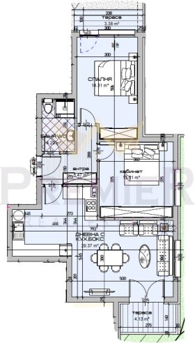 3-СТАЕН, 108 m2 - Holmes.bg 3-СТАЕН, 108 m2