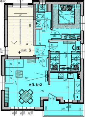 2-СТАЕН, 69 m2 - Holmes.bg 2-СТАЕН, 69 m2
