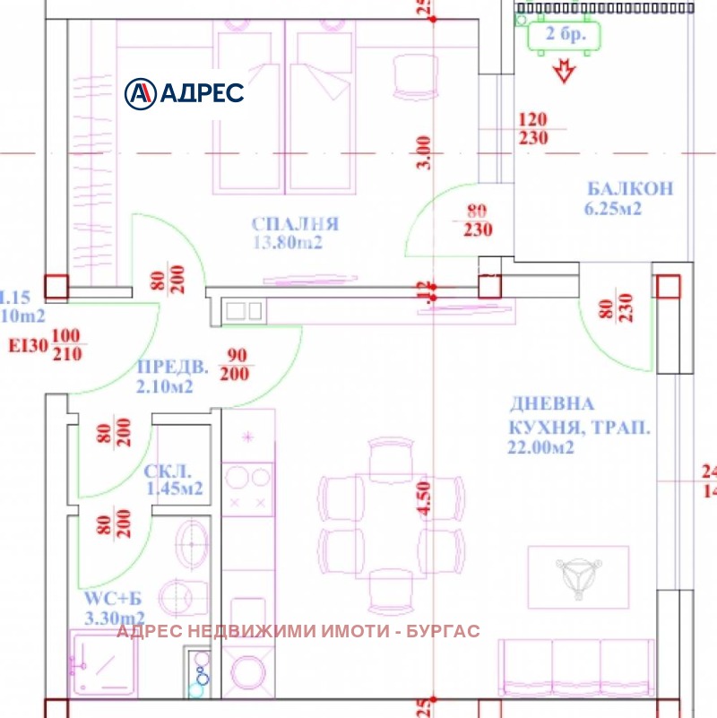 Продава 2-СТАЕН, област Бургас, гр. Созопол • 79404 € / 155300.73 лв. • 73147548 1 — Holmes.bg Продава 2-СТАЕН, област Бургас, гр. Созопол • 79404 € / 155300.73 лв. • 73147548 1