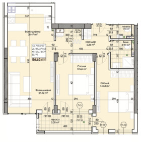 3-СТАЕН, 102 m2 - Holmes.bg 3-СТАЕН, 102 m2