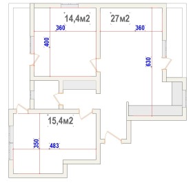 Обява Продава 3-СТАЕН,град София, Младост 1