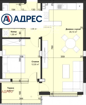 2-СТАЕН, 69 m2 - Holmes.bg 2-СТАЕН, 69 m2