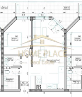 2-СТАЕН, 79 m2 - Holmes.bg 2-СТАЕН, 79 m2