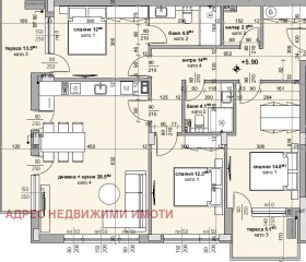 3-СТАЕН, 153 m2 - Holmes.bg 3-СТАЕН, 153 m2