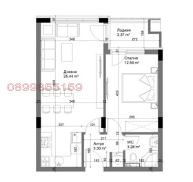 2-СТАЕН, 63 m2 - Holmes.bg 2-СТАЕН, 63 m2