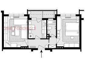 2-СТАЕН, 60 m2 - Holmes.bg 2-СТАЕН, 60 m2