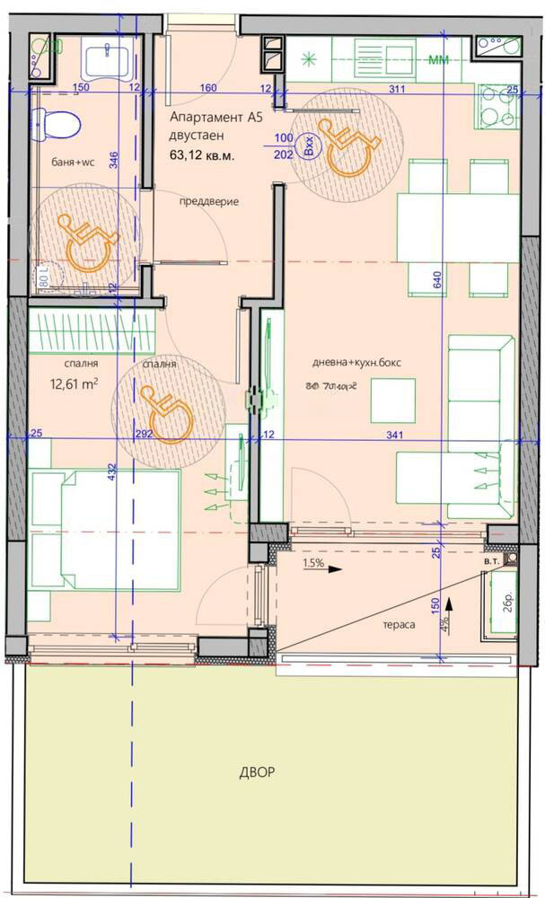 Продава 2-СТАЕН, гр. Бургас, област Бургас, снимка 1 - Aпартаменти - 47257854