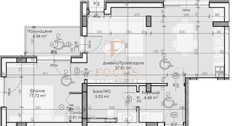 Продава 2-СТАЕН, град Пловдив, Младежки Хълм • 118990 € • 59414144 — Holmes.bg