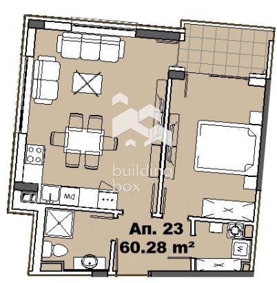 Продава 2-СТАЕН, гр. София, Княжево, снимка 12 - Апартаменти - 53590683