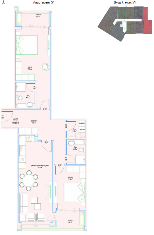 Продава  3-стаен град София , Малинова долина , 132 кв.м | 18205317 - изображение [4]