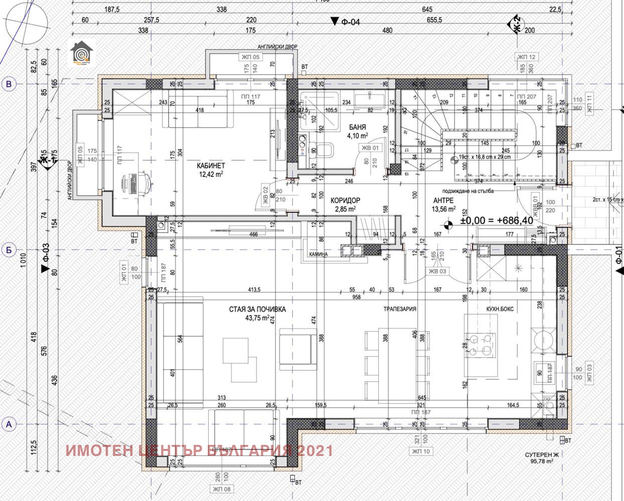 Продава КЪЩА, гр. София, Бояна, снимка 2 - Къщи - 56460043