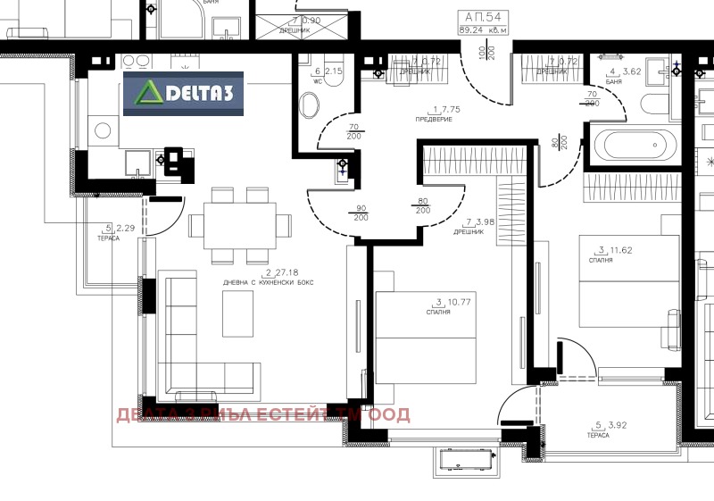 Na prodej  2 ložnice Sofia , Malinova dolina , 108 m2 | 93085863 - obraz [2]