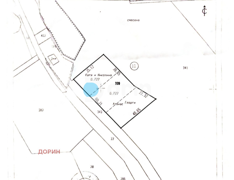 Продава ЗЕМЕДЕЛСКА ЗЕМЯ, с. Храбрино, област Пловдив, снимка 3 - Земеделска земя - 53399309