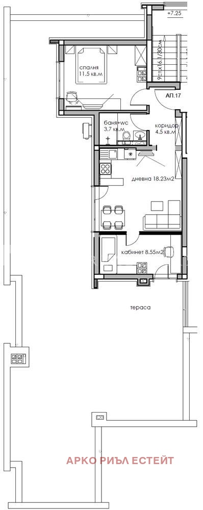 En venta  2 dormitorios Sofia , Obelya , 73 metros cuadrados | 91146809 - imagen [5]