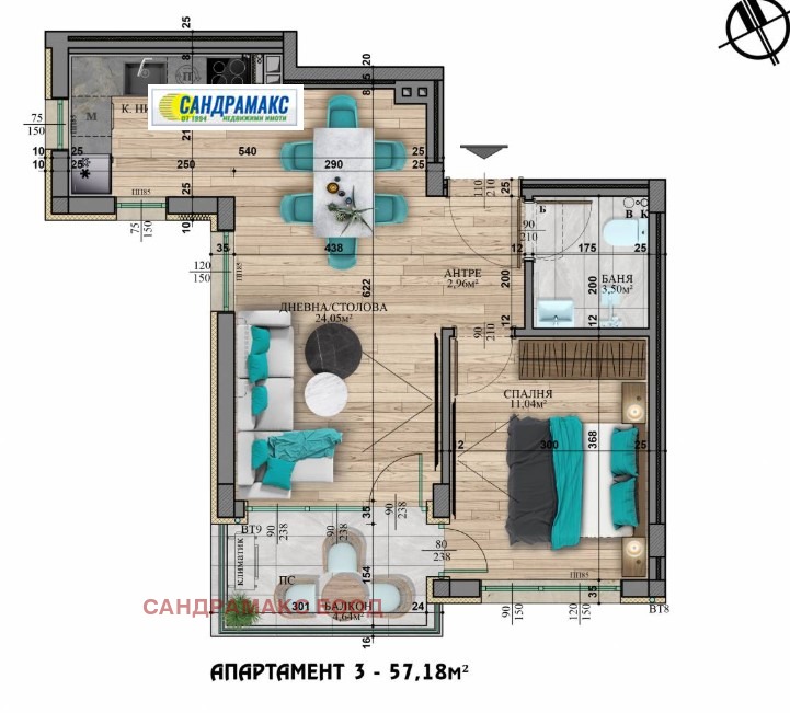 Продава  2-стаен град София , Витоша , 67 кв.м | 23781742 - изображение [5]