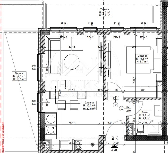 Na prodej  1 ložnice Sofia , Moderno predgradie , 72 m2 | 41705499
