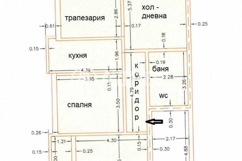 Продава МНОГОСТАЕН, град Бургас, Център • 245000 € / 479178.35 лв. • 43233003 1
