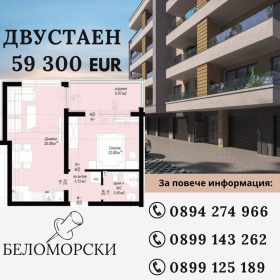 1 soveværelse Belomorski, Plovdiv 1
