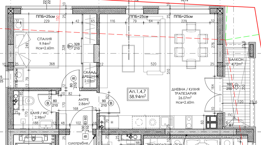 Продава 2-СТАЕН, гр. София, област София-град, снимка 2 - Апартаменти - 54056446