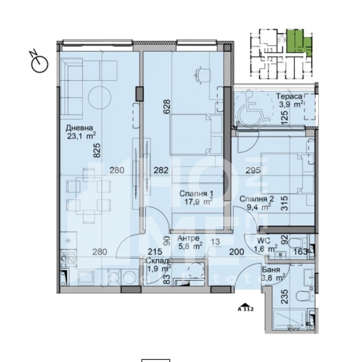 Продава 3-СТАЕН, гр. София, Модерно предградие, снимка 3 - Апартаменти - 54801460
