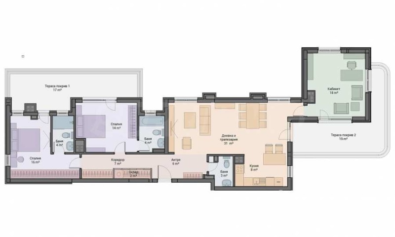 For Sale  3 bedroom Sofia , Lyulin 6 , 218 sq.m | 70585967 - image [4]