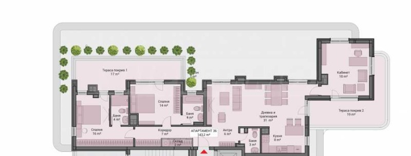 For Sale  3 bedroom Sofia , Lyulin 6 , 218 sq.m | 70585967 - image [5]