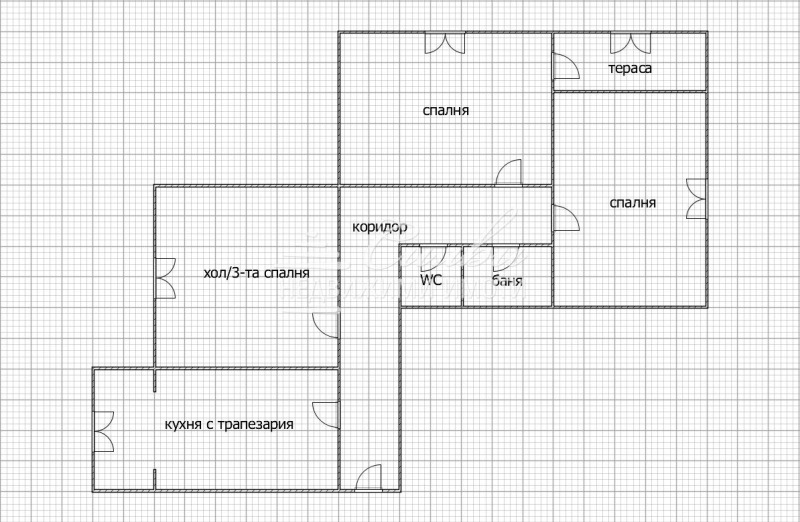 Na sprzedaż  2 sypialnie Szumen , Cherson , 79 mkw | 28741364 - obraz [11]