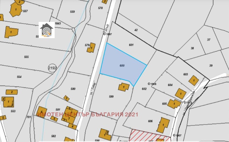 À vendre  Parcelle Sofia , Bankya , 800 m² | 28710058 - image [2]