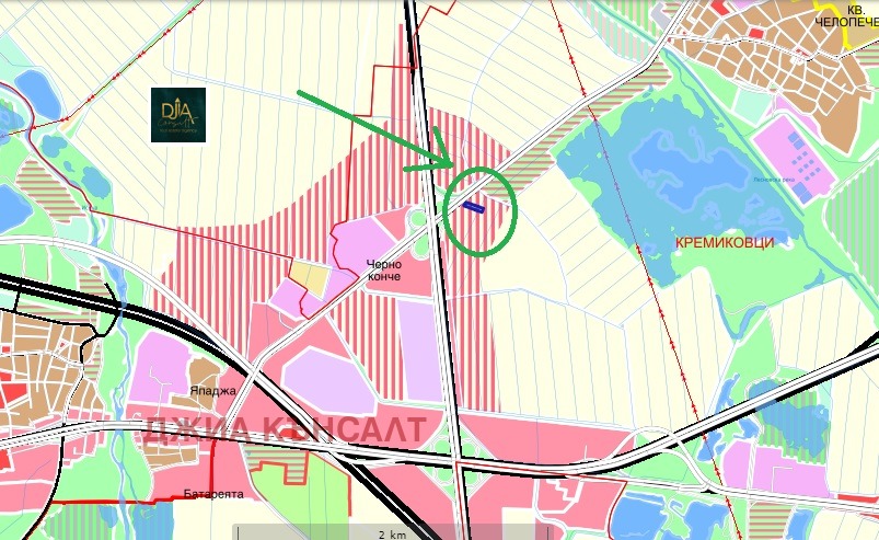 Продава ПАРЦЕЛ, гр. София, Челопечене, снимка 2 - Парцели - 46592814