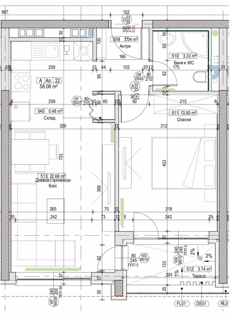 À venda  1 quarto Sofia , Zona B-5 , 68 m² | 95919946 - imagem [4]