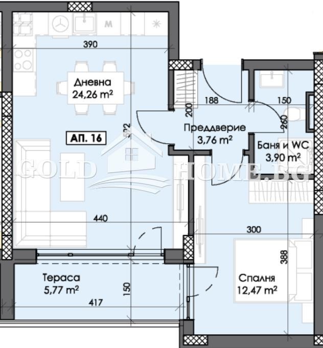 De vânzare  1 dormitor Plovdiv , Traciia , 50 mp | 68751047 - imagine [7]