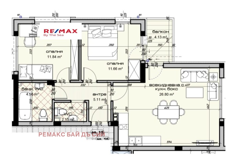 À vendre  2 chambres Varna , Vinitsa , 93 m² | 75424250