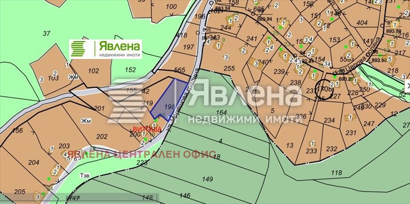 For Sale  Plot Sofia , Marchaevo , 1020 sq.m | 39327422