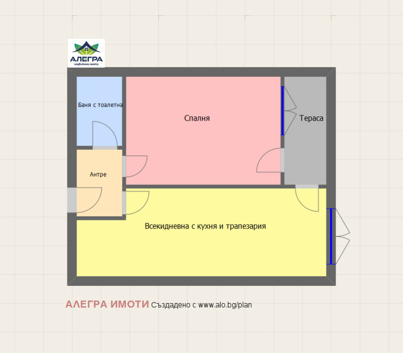 For Sale  1 bedroom Pazardzhik , Promishlena zona , 66 sq.m | 17727470 - image [2]