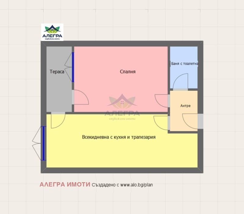 En venta  1 dormitorio Pazardzhik , Promishlena zona , 66 metros cuadrados | 17727470 - imagen [2]