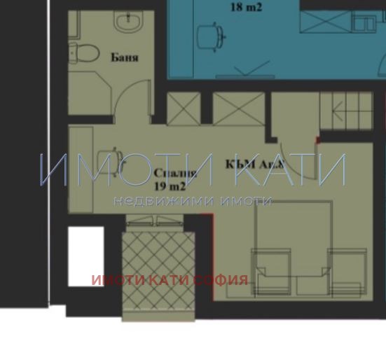 Na sprzedaż  2 sypialnie Sofia , Baniszora , 126 mkw | 64586706 - obraz [2]