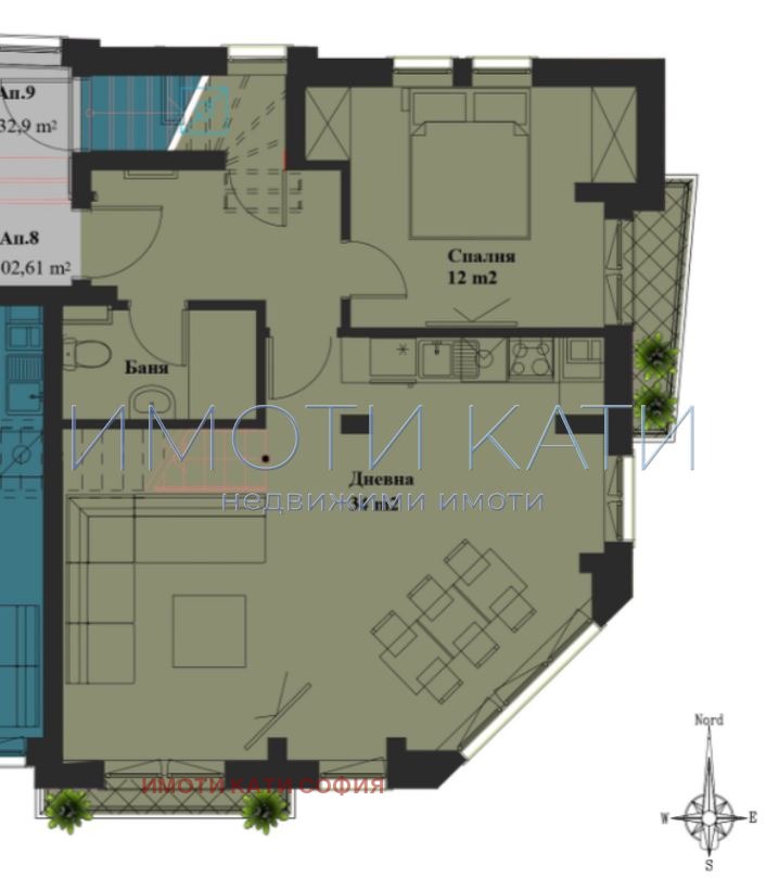 Na sprzedaż  2 sypialnie Sofia , Baniszora , 126 mkw | 64586706