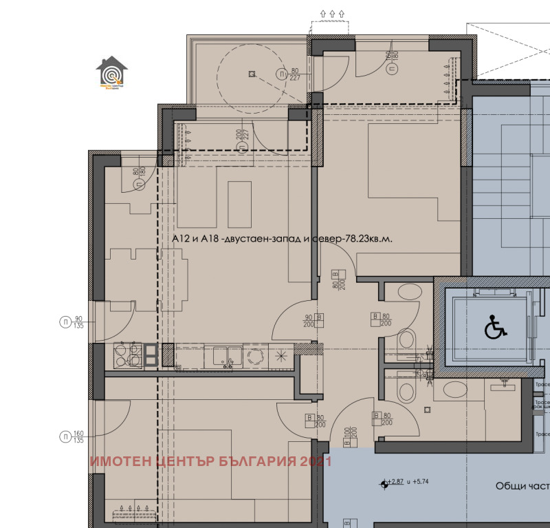 En venta  2 dormitorios Sofia , Darvenitsa , 94 metros cuadrados | 39376067 - imagen [3]