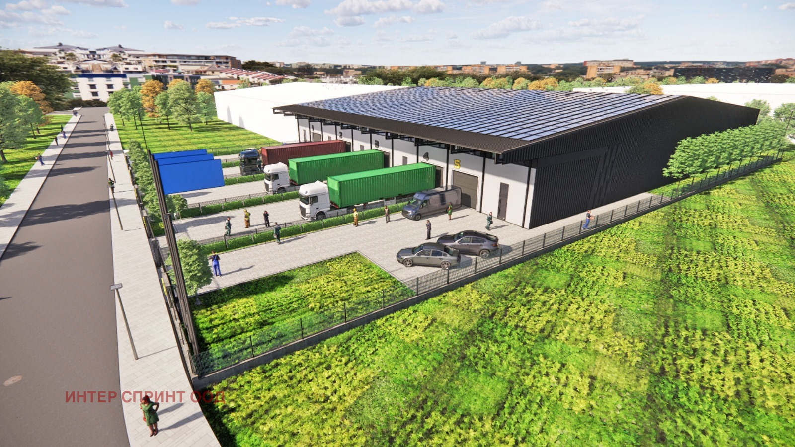 Продава СКЛАД, гр. София, с. Лозен, снимка 2 - Складове - 53791483