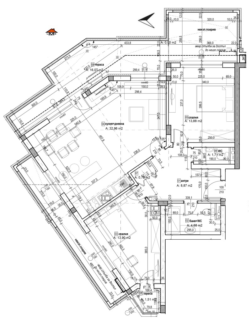 Til salg  2 soveværelser Sofia , Darvenitsa , 135 kvm | 36082821