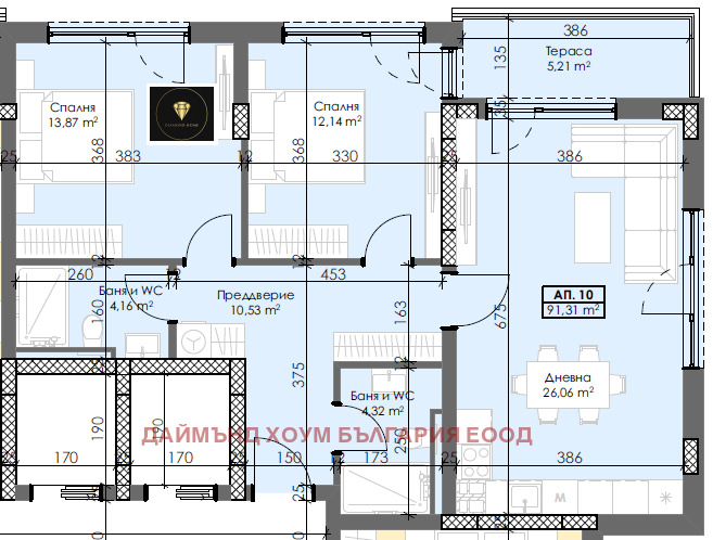 Продава 3-СТАЕН, гр. Пловдив, Тракия, снимка 3 - Aпартаменти - 47277811