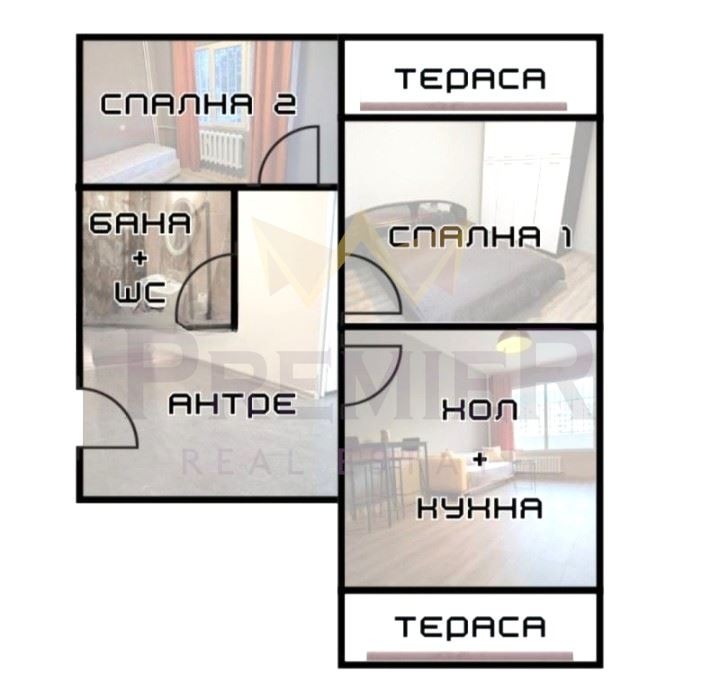 À vendre  2 chambres Sofia , Ovtcha koupel 2 , 66 m² | 55667074 - image [7]