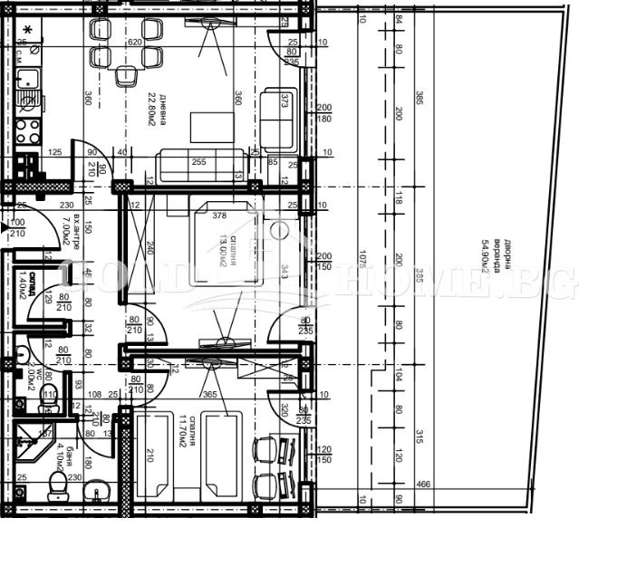 Zu verkaufen  2 Schlafzimmer Plowdiw , Ostromila , 88 qm | 89900204 - Bild [6]