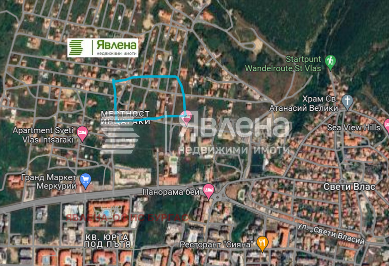 De vânzare  Complot regiunea Burgas , Sveti Vlas , 594 mp | 86329327