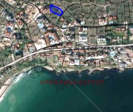 Продава  Парцел област Бургас , гр. Созопол , 1275 кв.м | 10681300 - изображение [2]