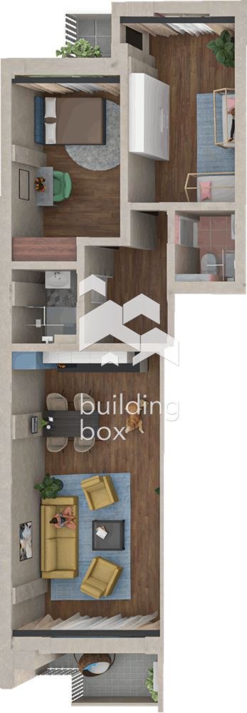 À venda  2 quartos Plovdiv , Hristo Smirnenski , 101 m² | 67979010 - imagem [5]